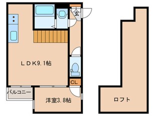 パティオ博多南Ⅱの物件間取画像